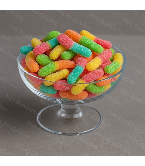 Καραμέλες Ζελεδάκια Σκουλήκια.