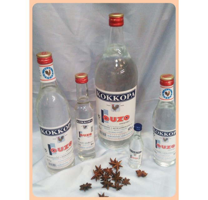 ΟΥΖΟ  Κόκκορα