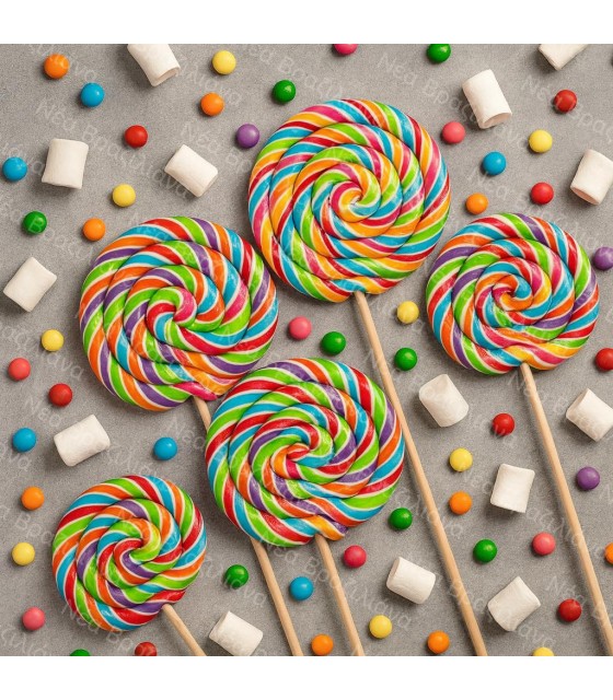 Γλυφιτζούρι Πιρουέτα Πολύχρωμη