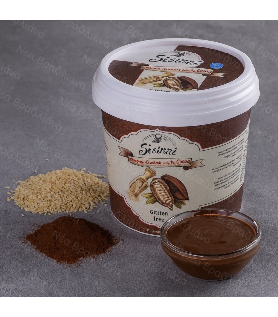 Ταχινόκρεμα με Κακάο Χωρίς Γλουτένη