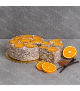 Χαλβάς Κυργίων με Πορτοκάλι.