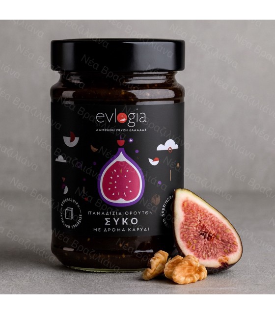 Μαρμελάδα Χωρίς Ζάχαρη Σύκο Καρύδι